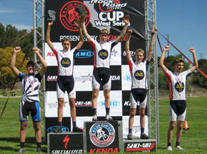 Lucas Newcomb, shane skelton, casey williams, mountain bike