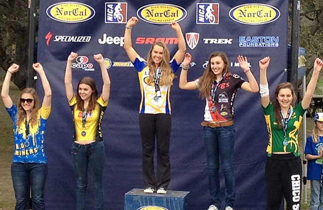 NorCal High School, Sophomore Girls podium