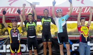 Lucas Newcomb, shane skelton, casey williams, mountain bike