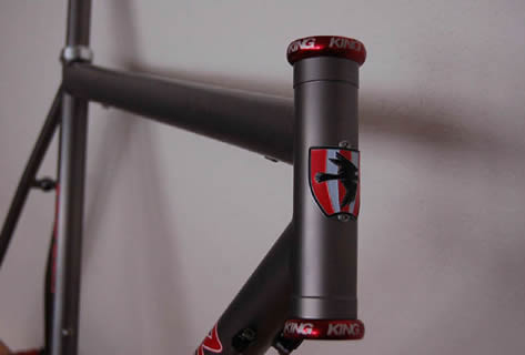 Eriksen, custom titanium, frameset
